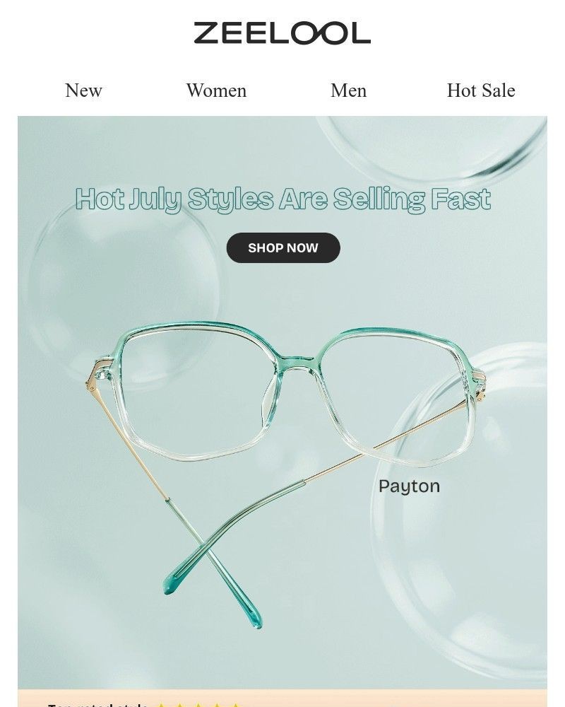 Screenshot of email with subject /media/emails/hot-july-styles-are-selling-fast-a5c7a3-cropped-54eafc2a.jpg