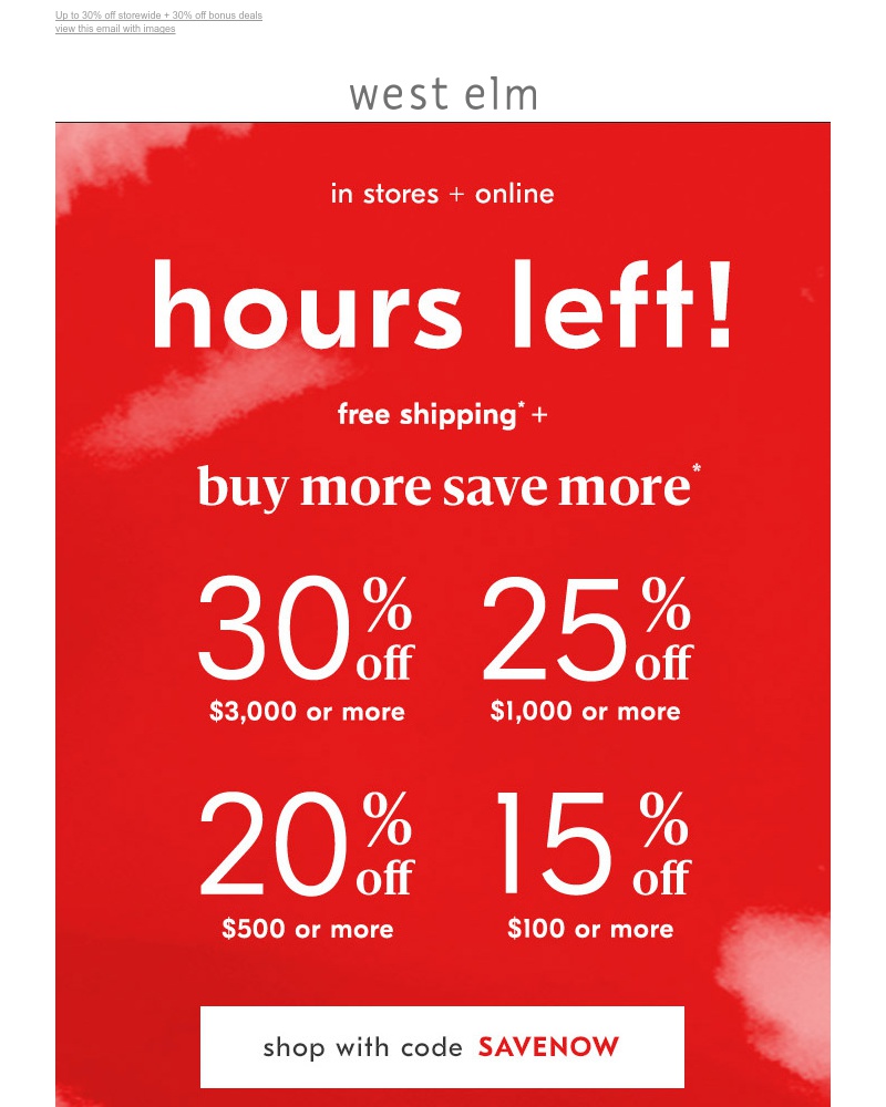 Screenshot of email with subject /media/emails/hours-no-minutes-left-for-this-huge-sale-on-everything-cropped-5fb48158.jpg