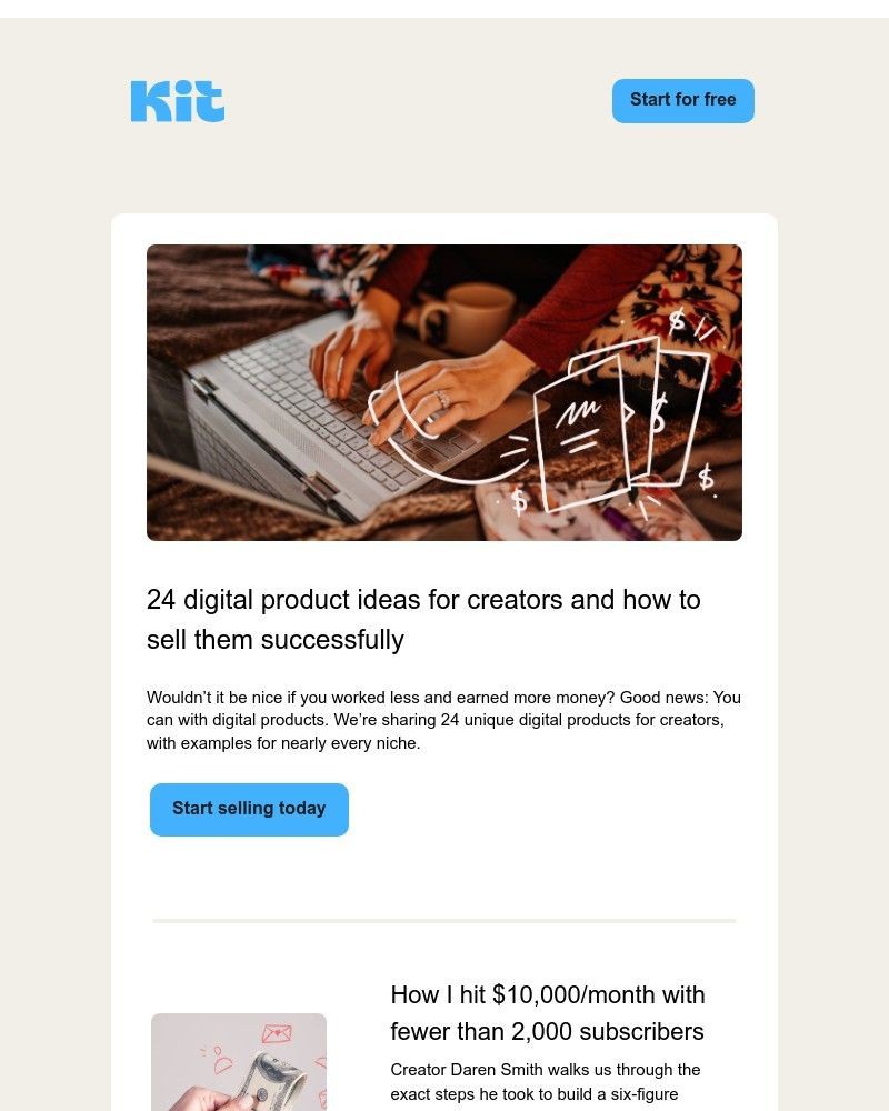 Screenshot of email with subject /media/emails/how-i-hit-10000month-with-fewer-than-2000-subscribers-96cf20-cropped-a99a081c.jpg