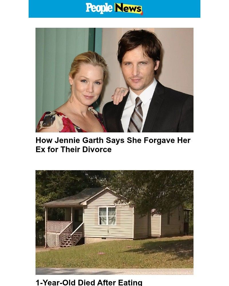 Screenshot of email sent to a People Newsletter subscriber