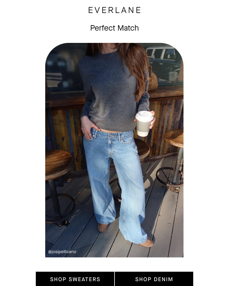 Screenshot of email sent to a Everlane Registered user