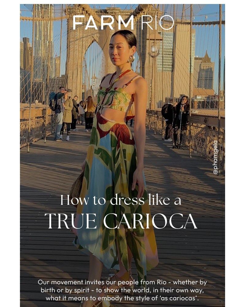 Screenshot of email sent to a Farm Rio Newsletter subscriber