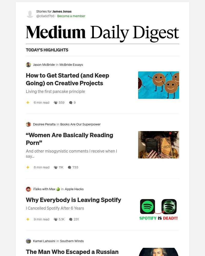 Screenshot of email with subject /media/emails/how-to-get-started-and-keep-going-on-creative-projects-jason-mcbride-in-mcbride-e_YGKFhOI.jpg