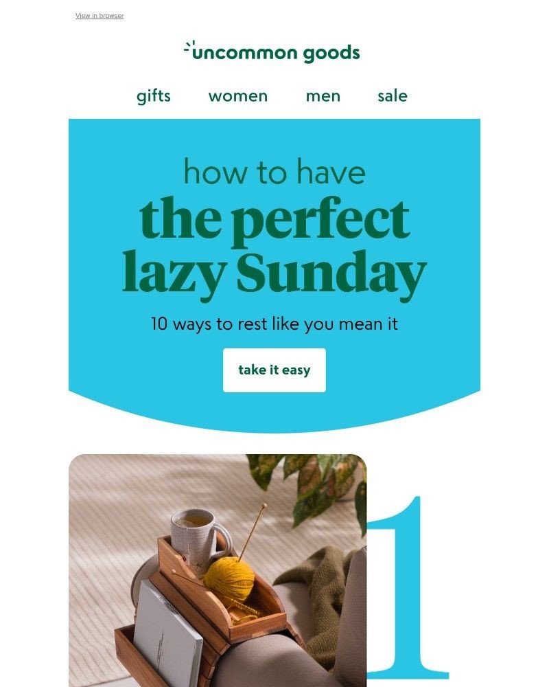 Screenshot of email with subject /media/emails/how-to-have-the-perfect-lazy-sunday-fa22b3-cropped-a8c145a4.jpg