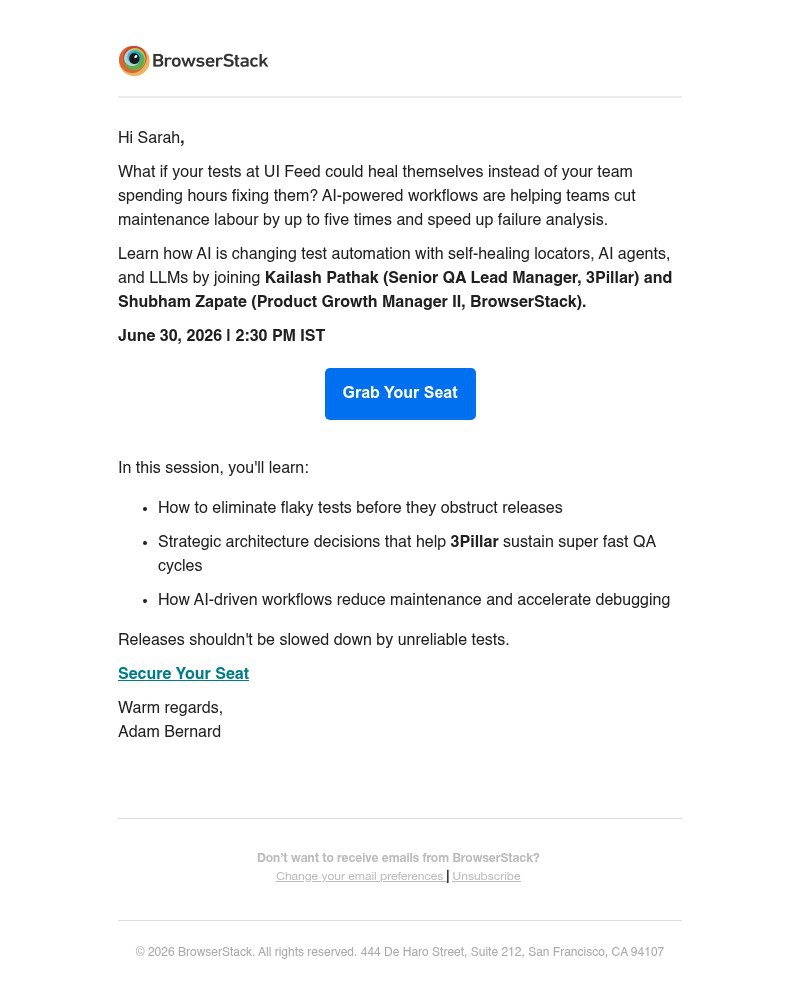 Screenshot of email with subject /media/emails/how-your-team-can-cut-qa-maintenance-by-5x-with-ai-agents-28a3e7-cropped-a5855c16.jpg