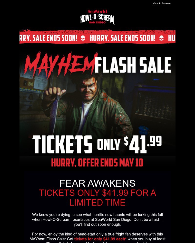 Screenshot of email with subject /media/emails/howl-o-scream-flash-sale-howl-o-scream-tickets-only-4199-b5356f-cropped-cb2d58ee.jpg