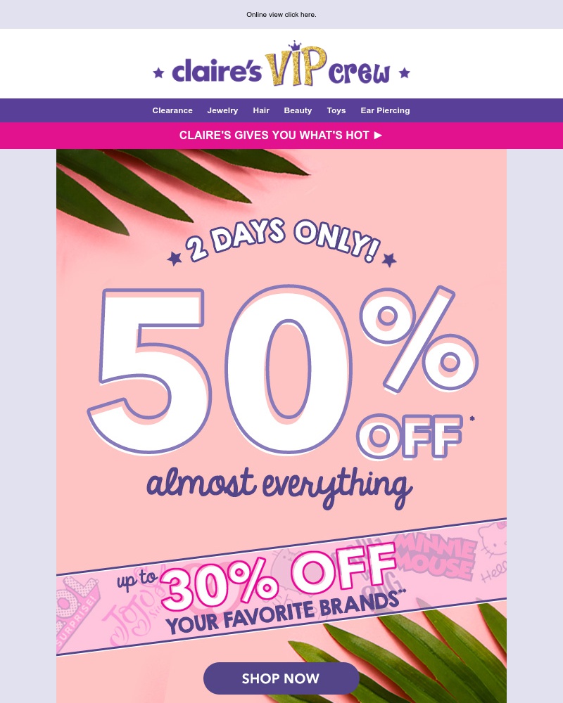 Screenshot of email with subject /media/emails/huge-2-day-sale-50-off-almost-everything-cropped-bc923dea.jpg