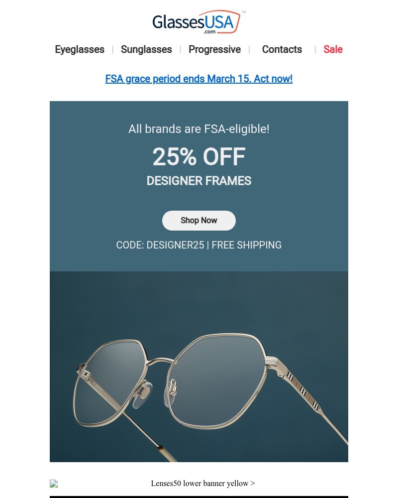 Screenshot of email with subject /media/emails/huge-savings-on-designer-eyewear-act-fast-your-fsa-dollars-expire-tomorrow-21e577_Wv0gjbS.jpg