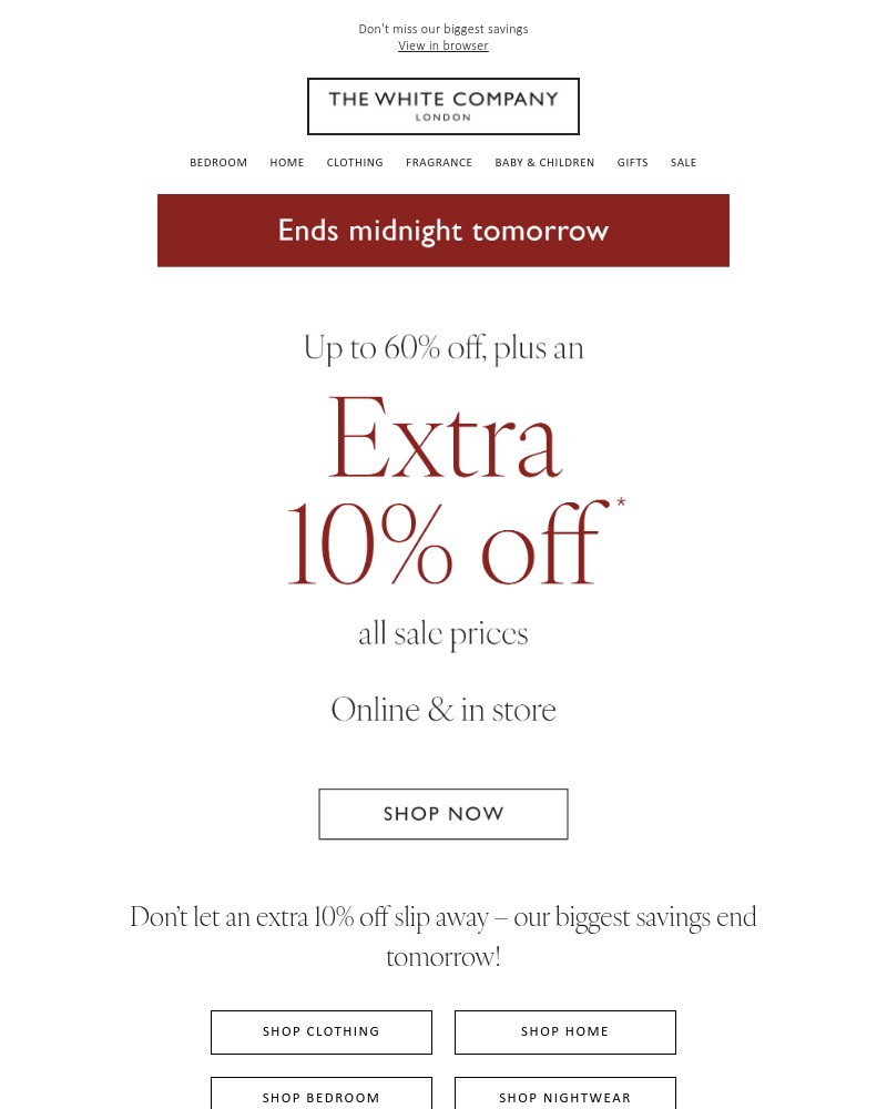 Screenshot of email with subject /media/emails/hurry-extra-10-off-sale-ends-soon-a7fbda-cropped-24e93a4a.jpg
