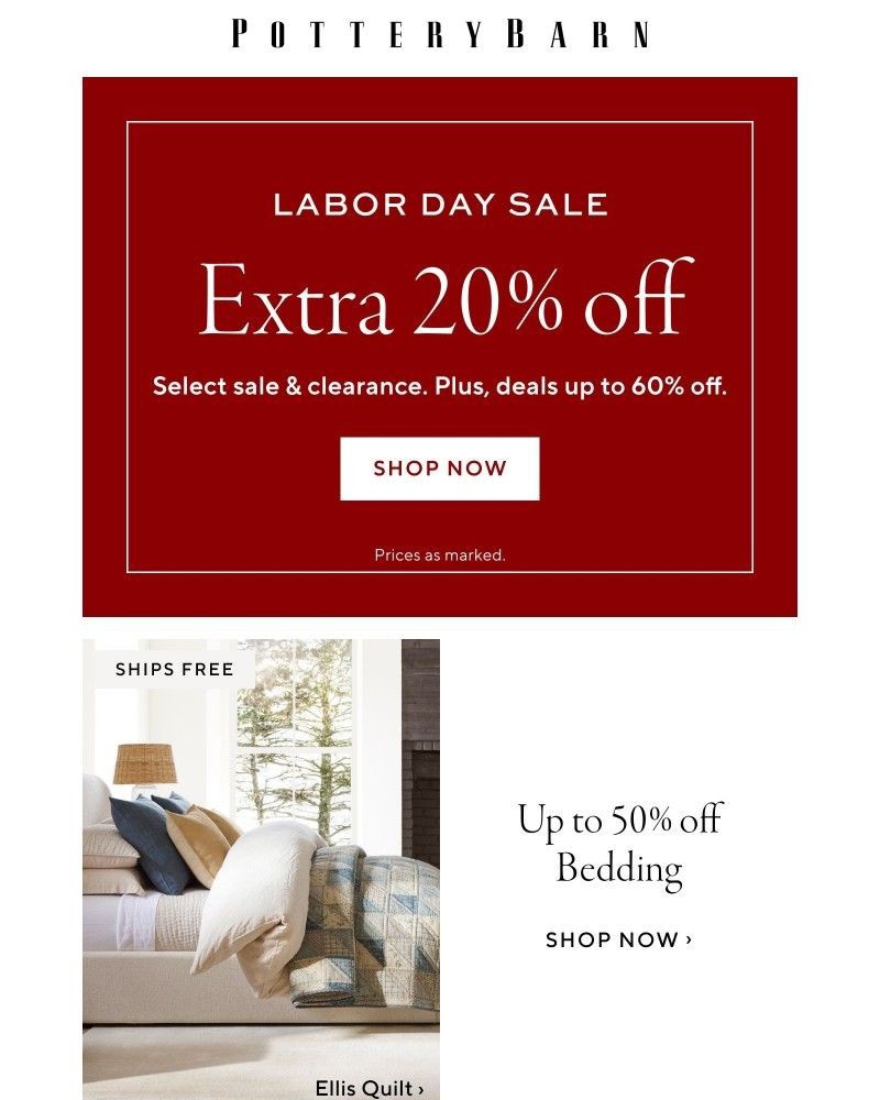 Screenshot of email with subject /media/emails/hurry-extra-20-off-clearance-695cac-cropped-115fb660.jpg