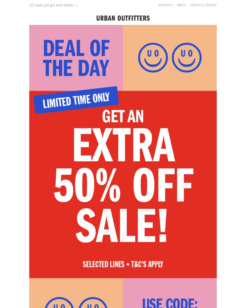 Screenshot of email with subject /media/emails/hurry-extra-50-off-sale-cropped-b3e06a02.jpg