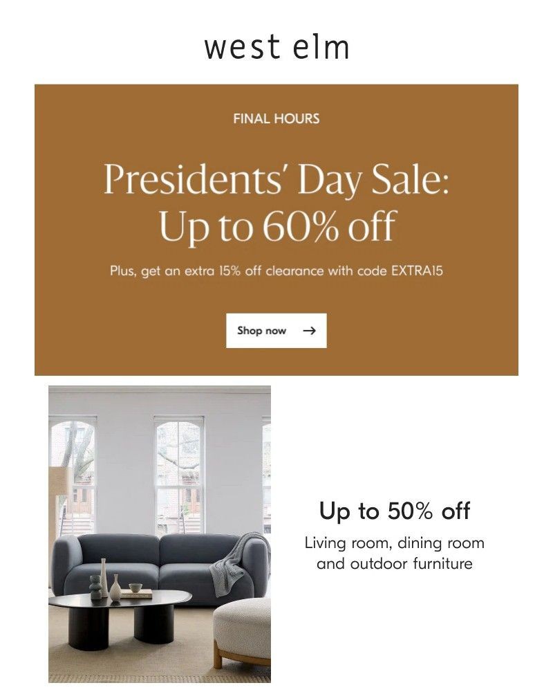 Screenshot of email with subject /media/emails/hurry-our-presidents-day-sale-ends-tonight-e9787c-cropped-d46ccd3e.jpg