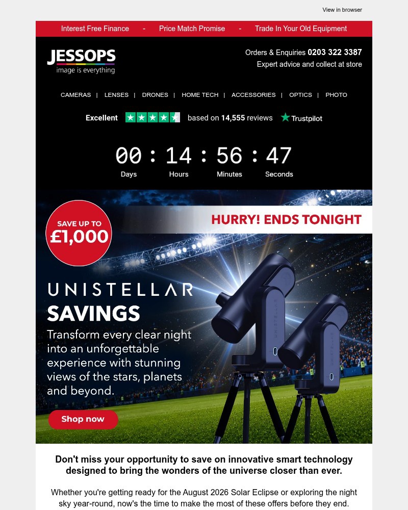 Screenshot of email with subject /media/emails/hurry-save-up-to-1000-on-unistellar-ends-tonight-0092b2-cropped-aa4c49ea.jpg