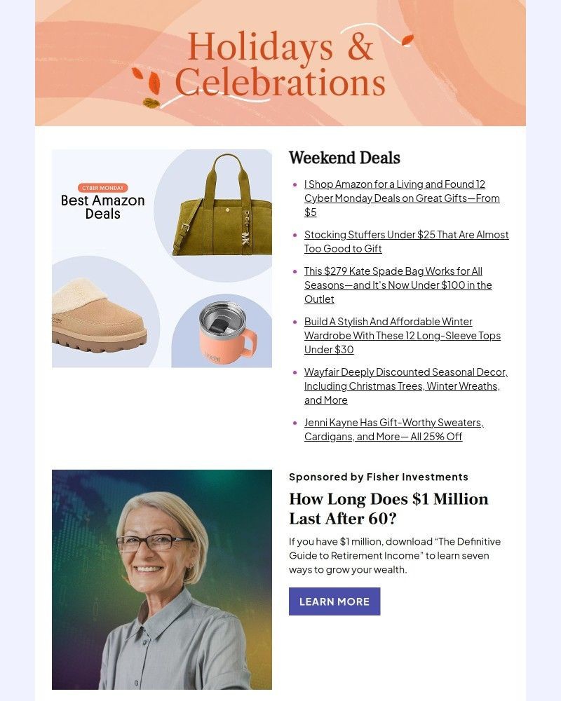 Screenshot of email with subject /media/emails/i-shop-amazon-for-a-living-and-found-12-cyber-monday-deals-on-great-gifts-49804a-_UEvalxI.jpg