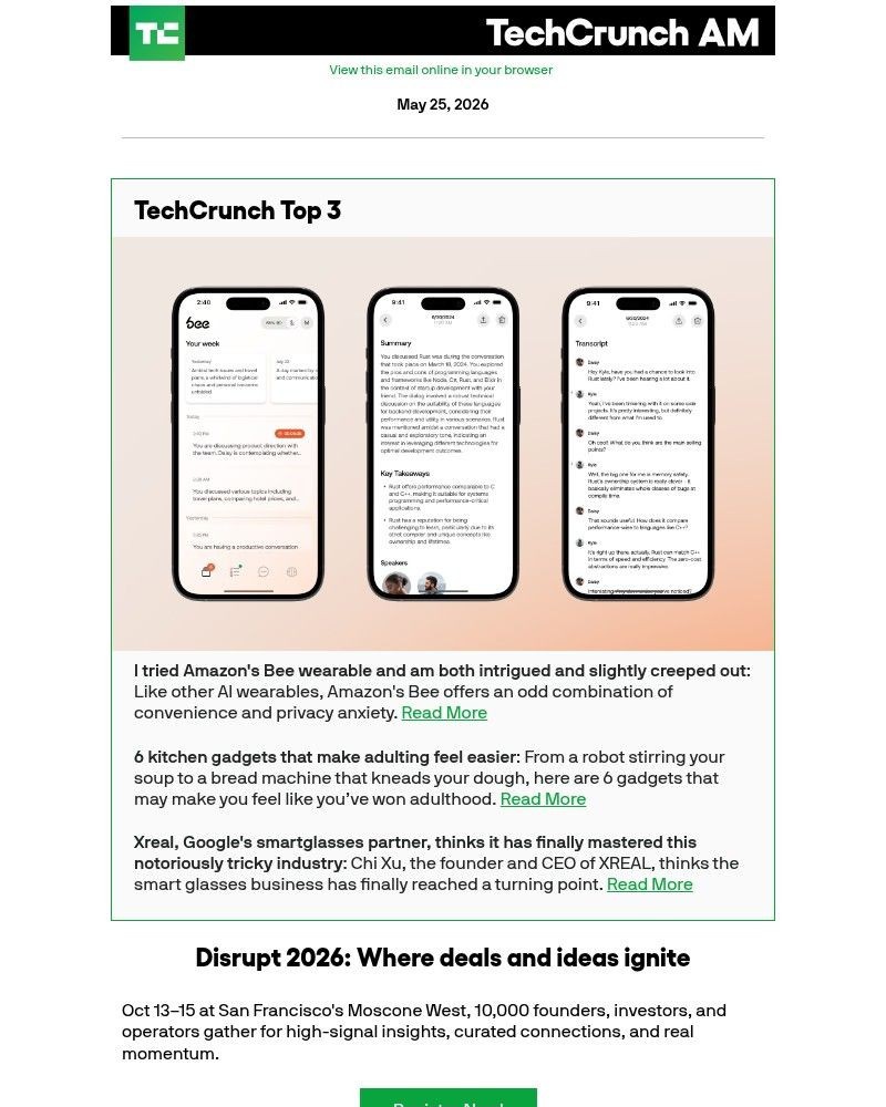 Screenshot of email with subject /media/emails/i-tried-amazons-bee-wearable-and-am-both-intrigued-and-slightly-creeped-out-c55e3_zrYpBBR.jpg