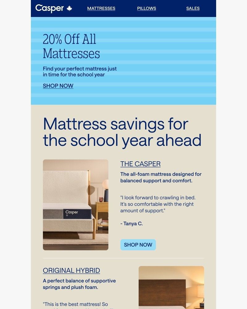 Screenshot of email with subject /media/emails/i-will-never-use-another-mattress-laurissa-e5d677-cropped-a263e634.jpg