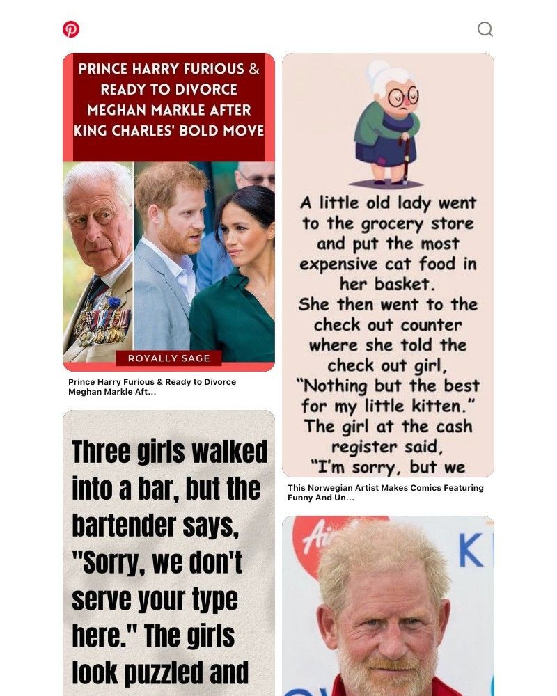 Screenshot of email sent to a Pinterest Registered user