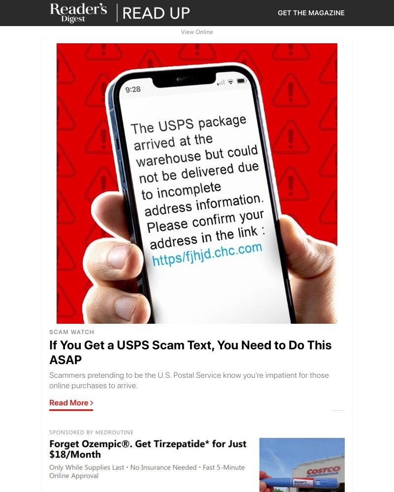 Screenshot of email with subject /media/emails/if-you-get-a-usps-scam-text-heres-what-you-need-to-do-2e43fa-cropped-9e56536b.jpg