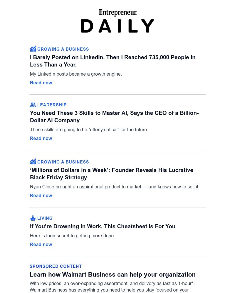 Screenshot of email with subject /media/emails/if-youre-drowning-in-work-this-cheatsheet-is-for-you-156178-cropped-4cd9a578.jpg