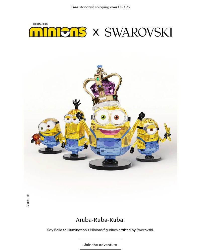 Screenshot of email with subject /media/emails/illuminations-minions-x-swarovski-60a85d-cropped-714897d8.jpg