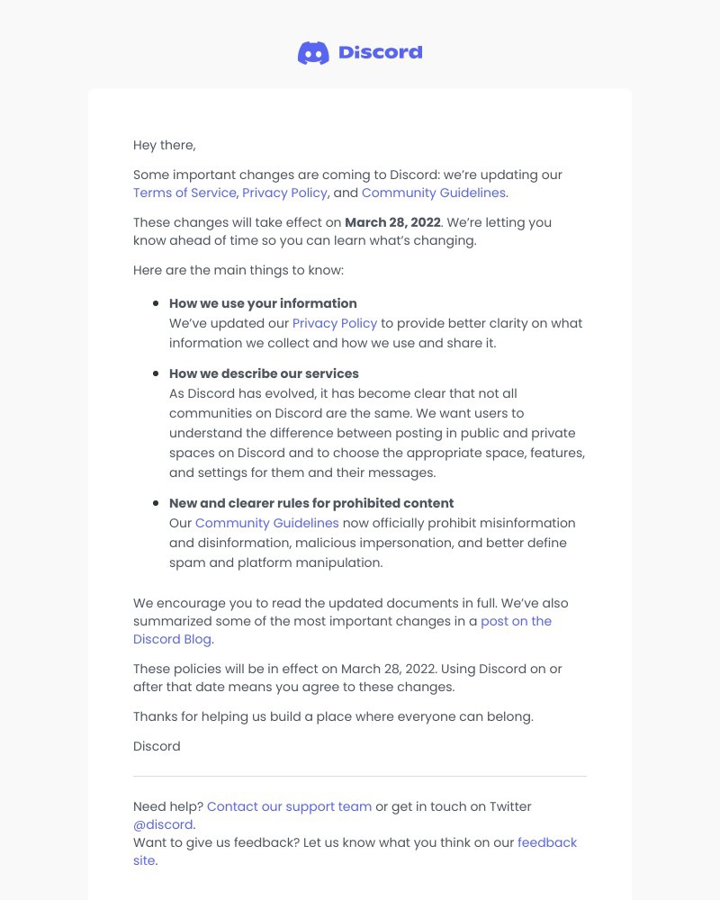 Screenshot of email with subject /media/emails/important-policy-updates-coming-to-discord-dbdbe5-cropped-11ebac1e.jpg
