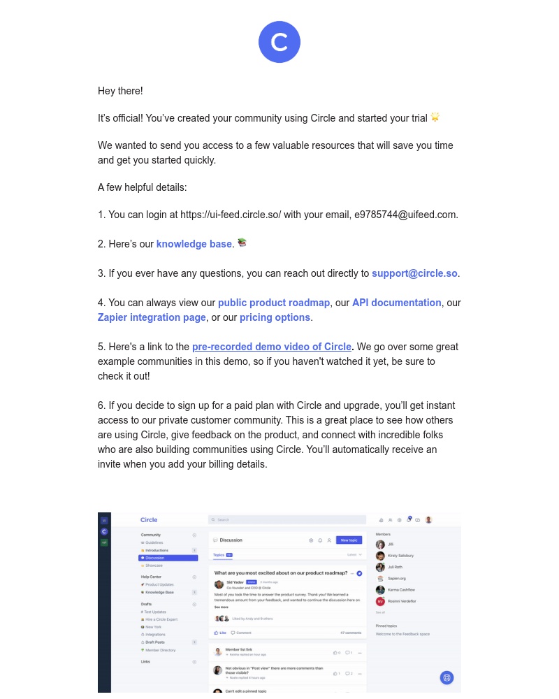 Screenshot of email with subject /media/emails/important-welcome-heres-your-circle-resource-kit-2f4dc8-cropped-890a7619.jpg