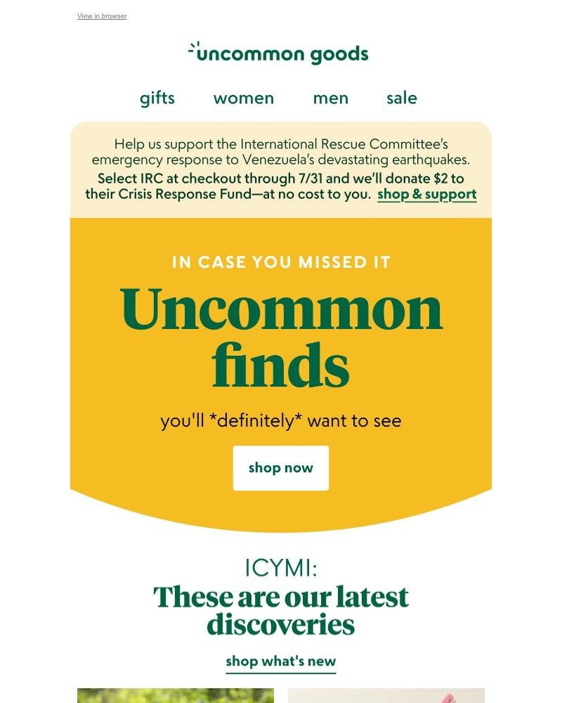 Screenshot of email with subject /media/emails/in-case-you-missed-it-youll-definitely-want-to-see-these-finds-77640f-cropped-f9826d2d.jpg
