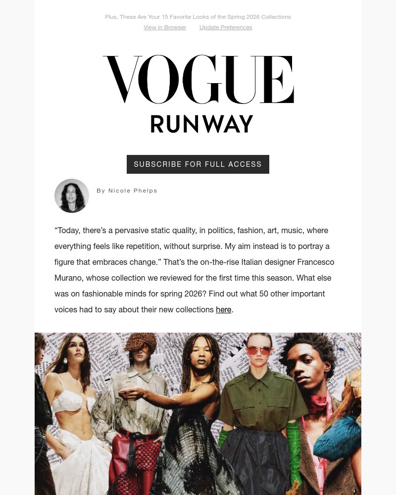 Screenshot of email with subject /media/emails/in-their-own-words-52-fashion-designers-on-the-spring-2026-season-8d1b0d-cropped-36a9e2b4.jpg