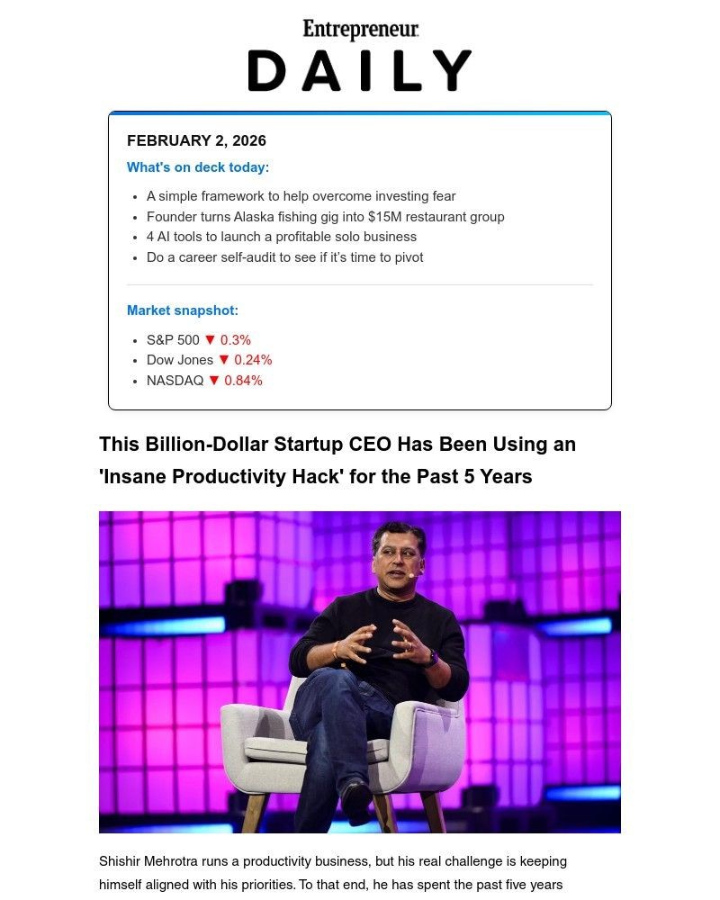 Screenshot of email with subject /media/emails/insane-productivity-hack-behind-a-billion-dollar-startup-5d58bf-cropped-fa673b8c.jpg