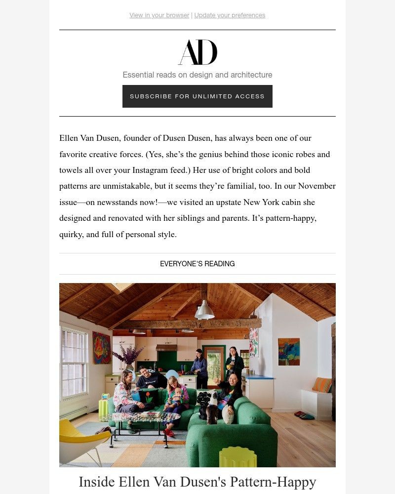 Screenshot of email with subject /media/emails/inside-ellen-van-dusens-quirky-bold-cabin-c9ff76-cropped-8b4b824e.jpg