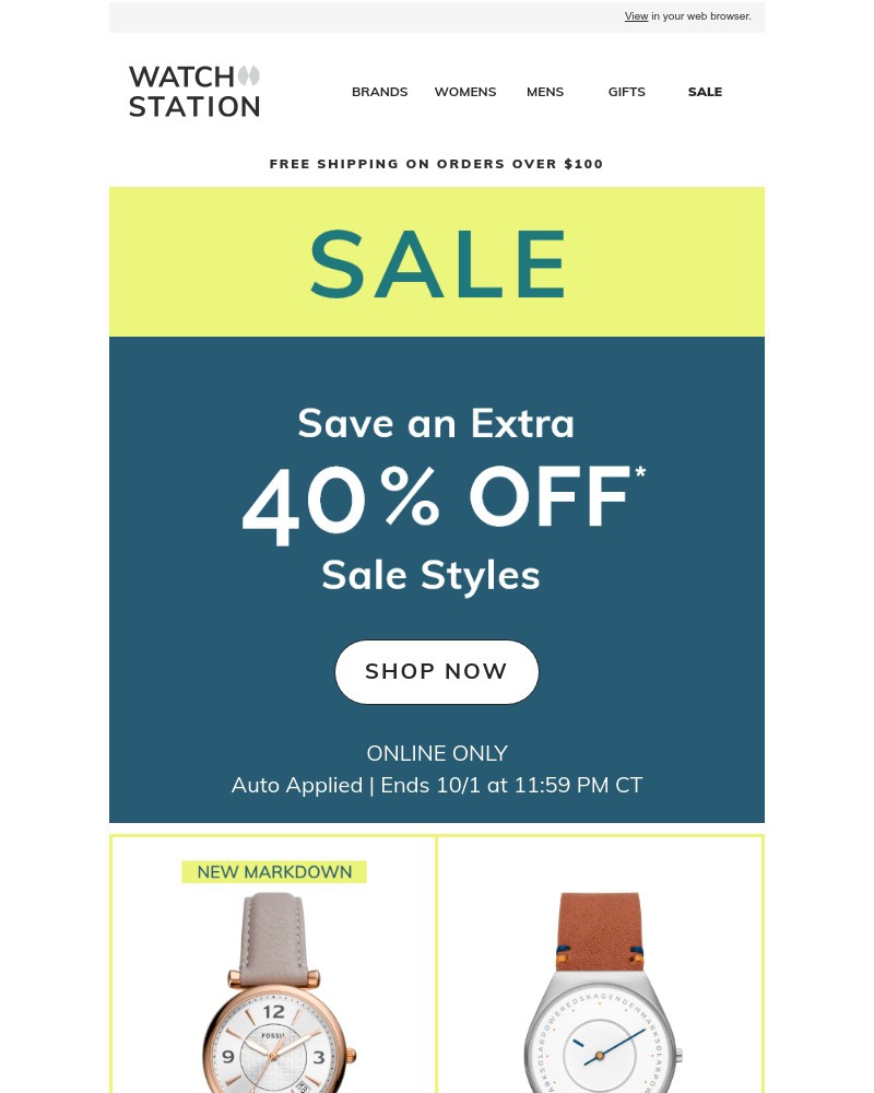Screenshot of email with subject /media/emails/inside-extra-40-off-sale-cf5777-cropped-96d3a30e.jpg