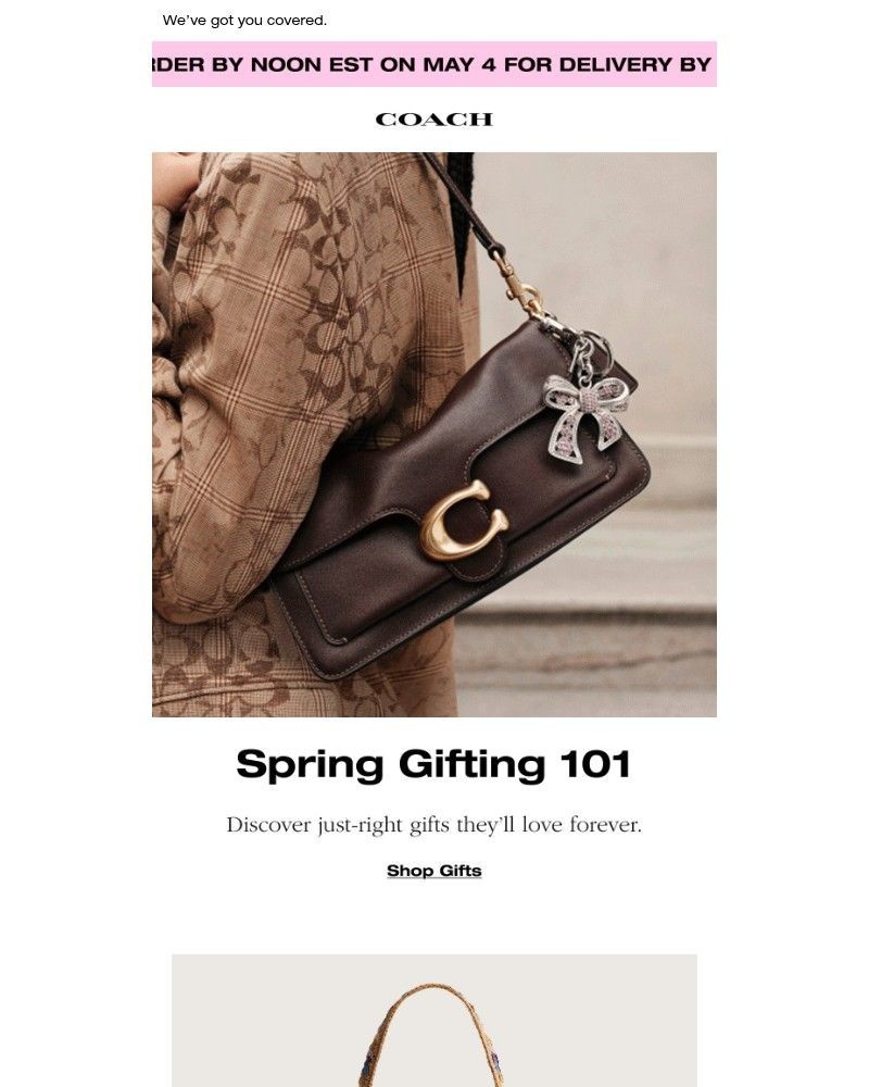 Screenshot of email with subject /media/emails/inside-our-springtime-gift-guide-73d958-cropped-80e968b9.jpg