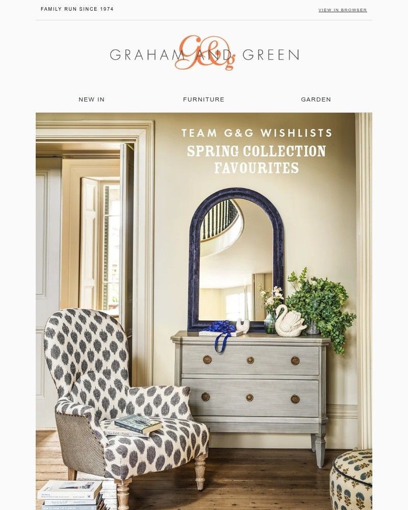 Screenshot of email sent to a Graham and Green Cart abandoner