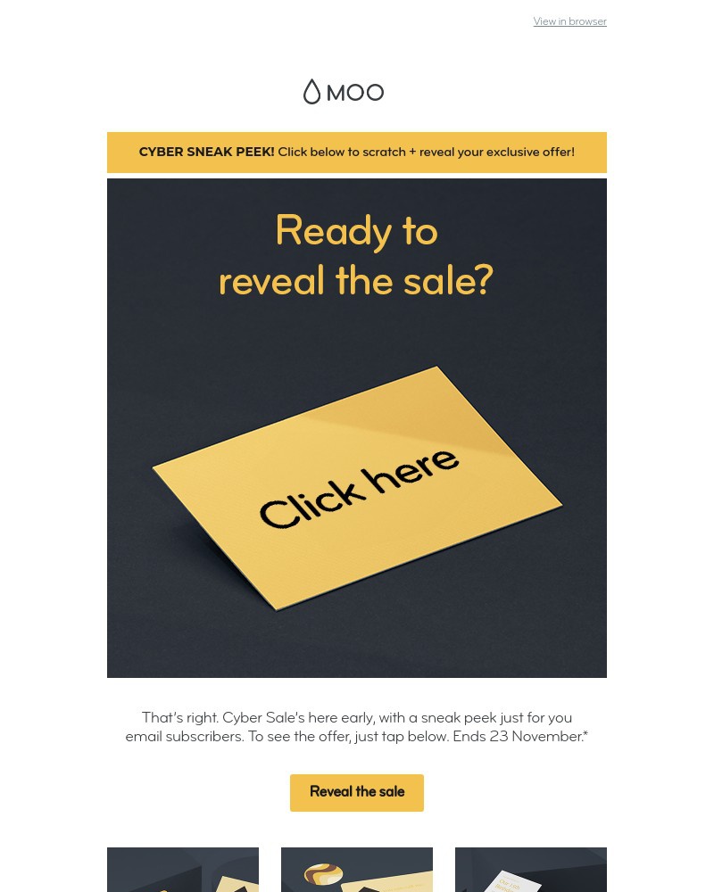 Screenshot of email with subject /media/emails/inside-your-vip-pass-to-pre-cyber-sale-savings-0a81d3-cropped-8d9dbf37.jpg