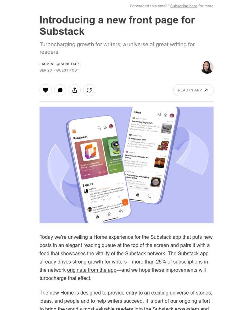 Introducing the Substack app