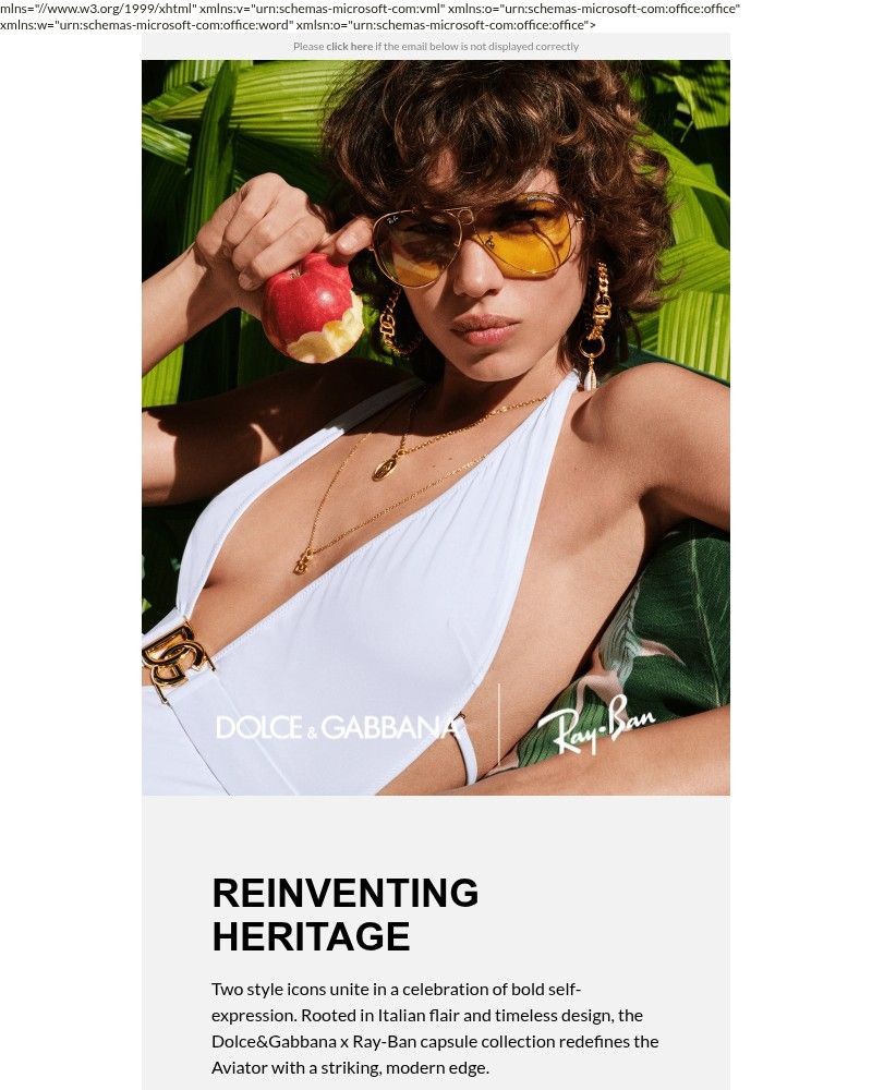 Screenshot of email with subject /media/emails/introducing-dolcegabbana-x-ray-ban-b0eb76-cropped-356d3260.jpg