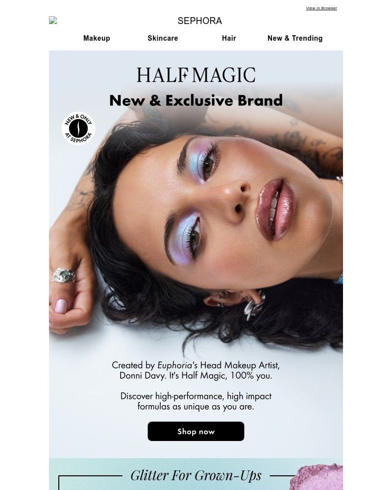 Screenshot of email with subject /media/emails/introducing-our-new-brand-half-magic-955c16-cropped-fdfa6cc7.jpg