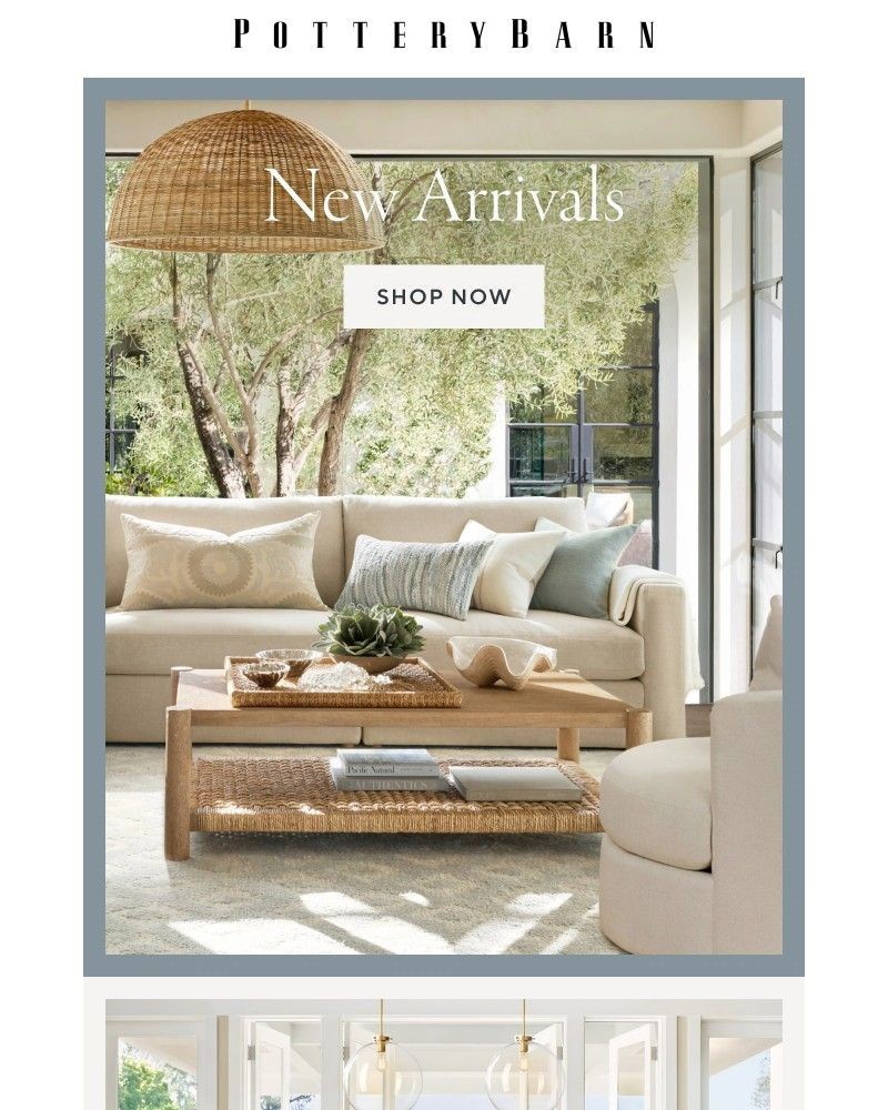 Screenshot of email sent to a Pottery Barn Cart abandoner