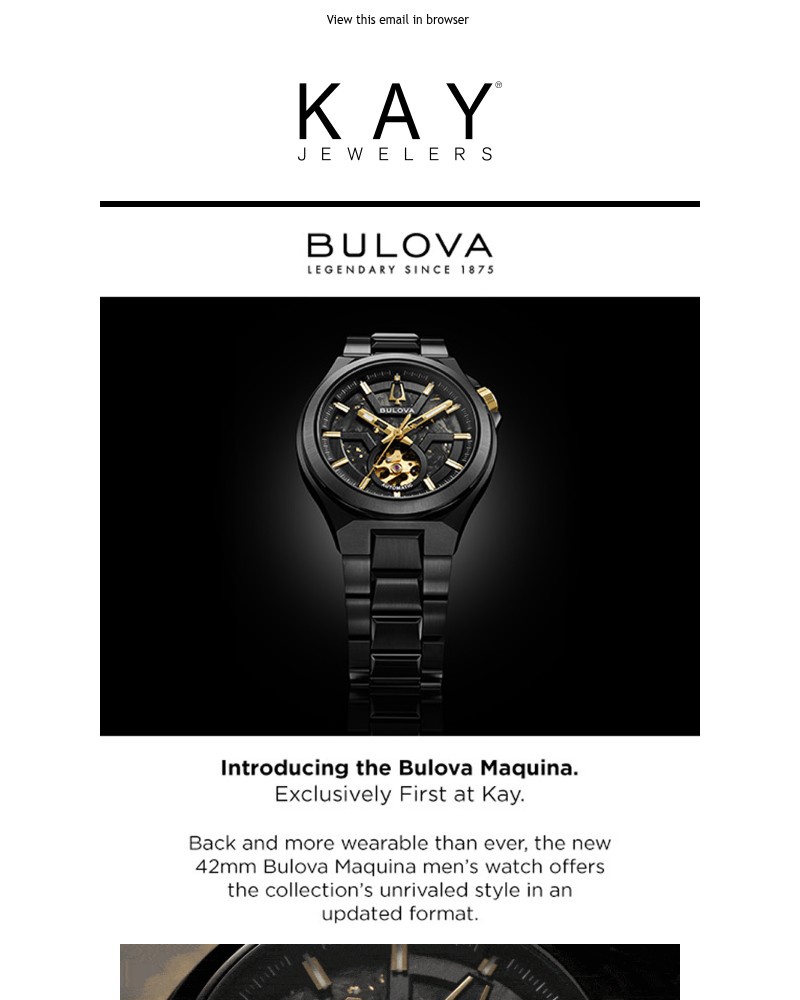 Screenshot of email sent to a Kay Newsletter subscriber