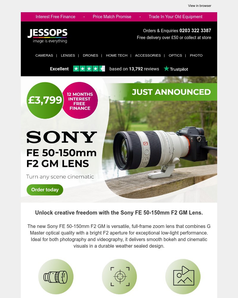 Screenshot of email with subject /media/emails/introducing-the-sony-fe-50-150mm-f2-gm-lens-get-ready-to-be-amazed-b2e04f-cropped_KiNgsbZ.jpg