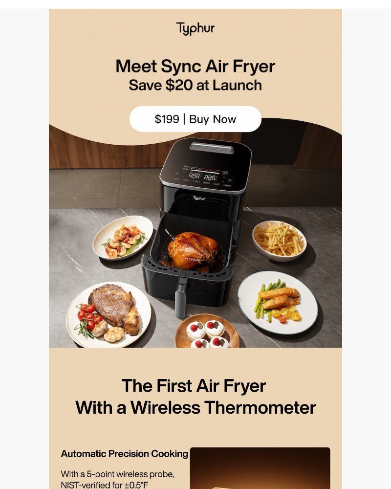 Screenshot of email with subject /media/emails/introducing-typhur-sync-air-fryer-a252d4-cropped-587a6c68.jpg