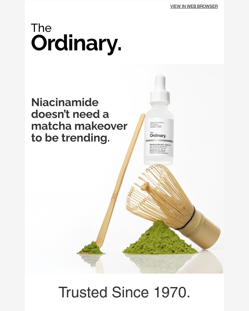 Screenshot of email sent to a The Ordinary Seller