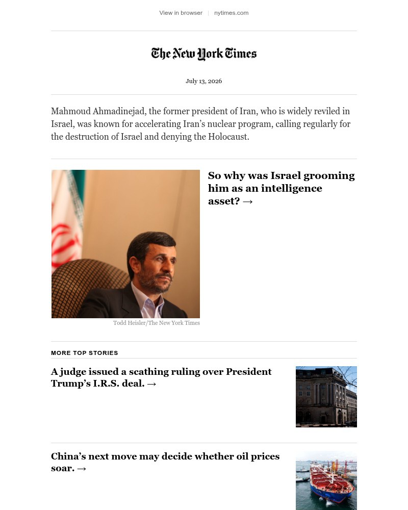 Screenshot of email with subject /media/emails/israels-secret-operation-to-cultivate-ahmadinejad-984e3d-cropped-f28a93ce.jpg