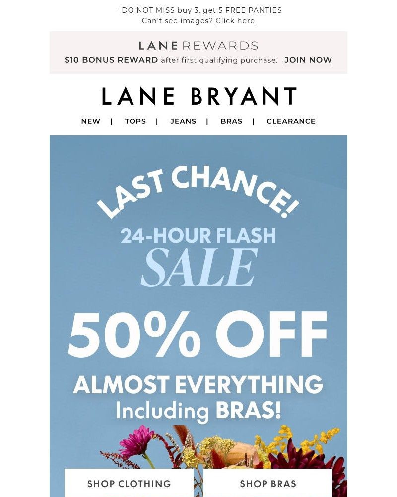 Screenshot of email with subject /media/emails/it-all-ends-now-50-off-bras-jeans-dresses-more-f00786-cropped-fcf87d04.jpg
