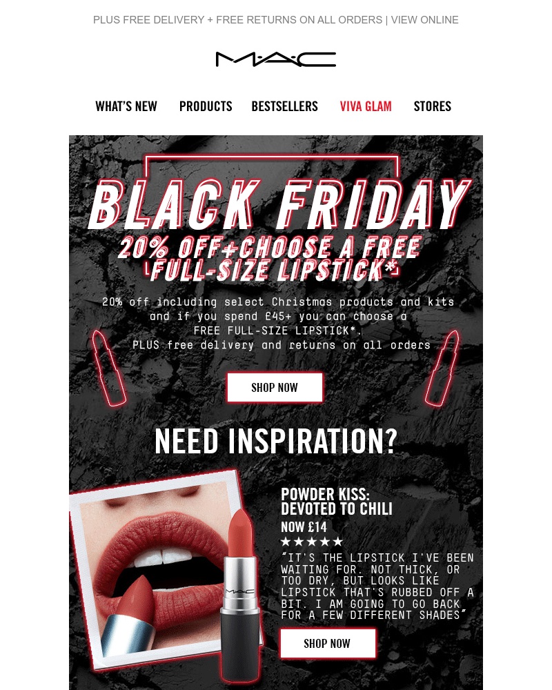 Screenshot of email with subject /media/emails/its-a-black-out-20-off-plus-your-choice-of-lipstick-cropped-4b380eaf.jpg
