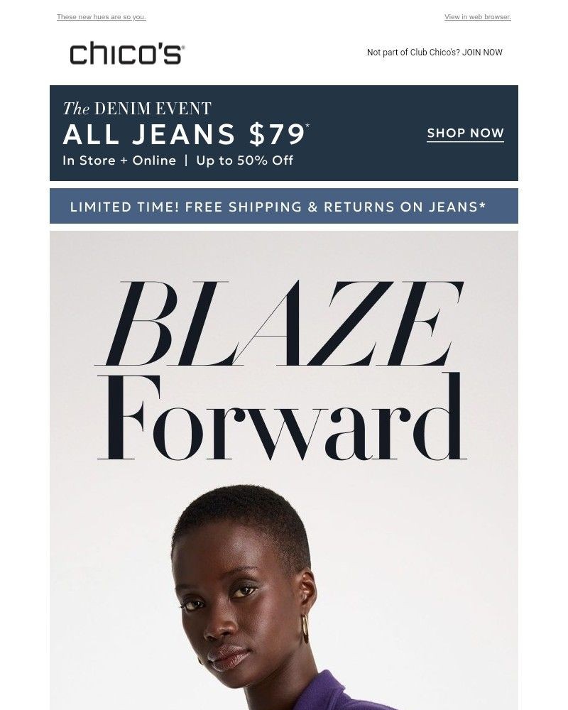 Screenshot of email with subject /media/emails/its-back-the-sweater-blazer-everyone-loves-denim-event-33acb0-cropped-7be5b093.jpg