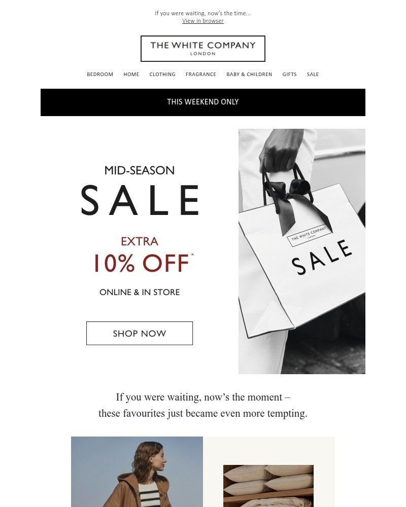 Screenshot of email with subject /media/emails/its-here-extra-10-off-sale-36fb7f-cropped-b07a46c8.jpg