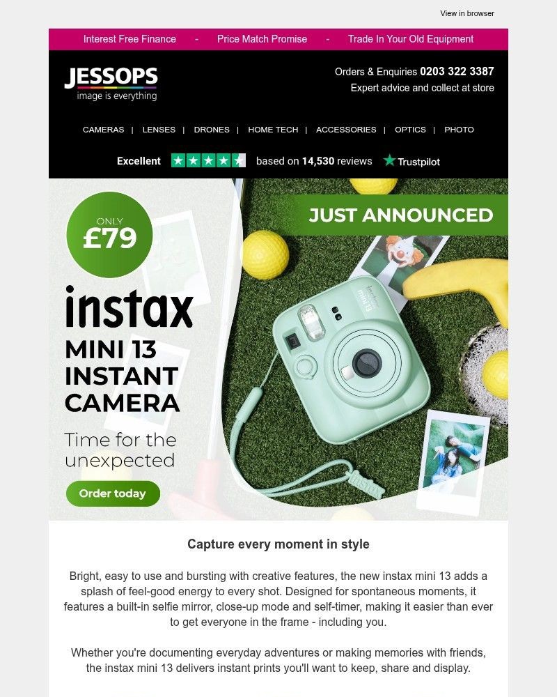 Screenshot of email with subject /media/emails/its-here-meet-the-instax-mini-13-ed8bd1-cropped-64ad7380.jpg