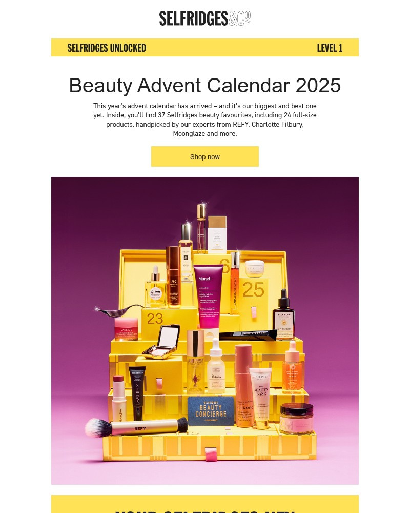 Screenshot of email with subject /media/emails/its-here-selfridges-beauty-advent-calendar-2025-fc726b-cropped-217b31e1.jpg