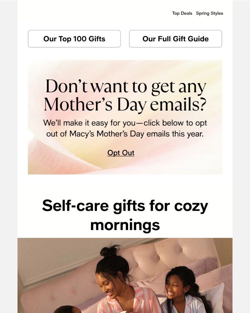 Screenshot of email with subject /media/emails/its-live-our-mothers-day-gift-guide-top-100-gifts-f6f513-cropped-cfa9f54e.jpg